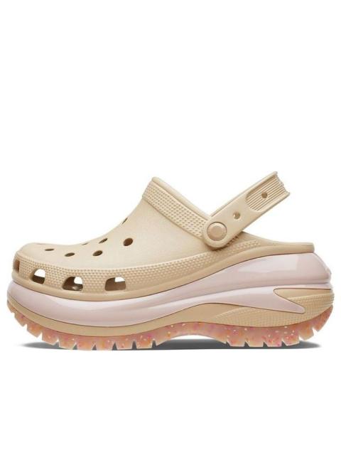 (WMNS) Crocs Classic Mega Crush Clog 'Chai Multi' 207988-2ZM