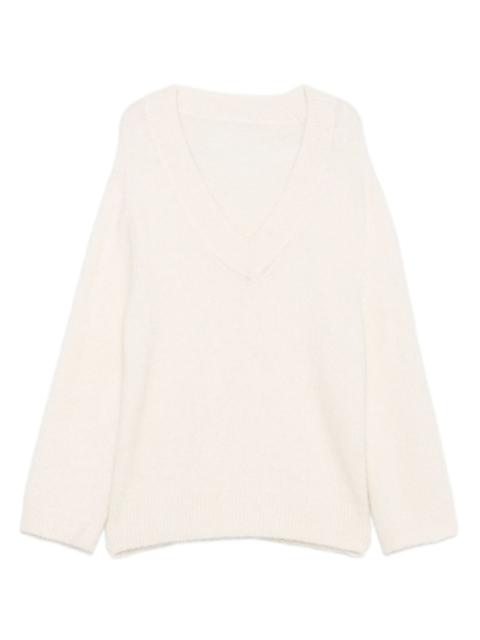 V-neck sweater