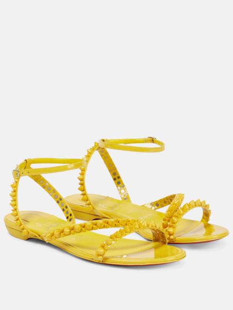 Mafaldina Spikes leather sandals