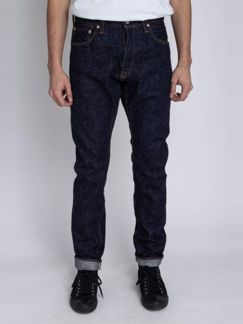 SLB-019 16.5oz Slub Denim Relaxed Tapered Blue In Green Exclusive Version