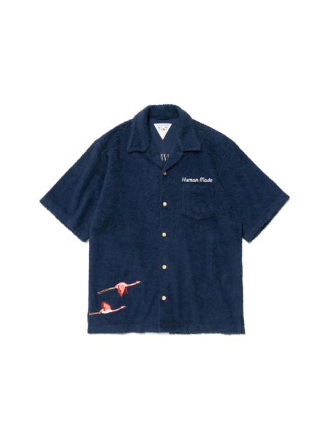 Human Made Pile Shirt Navy