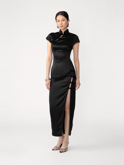 TAMARA SATIN MIDI DRESS