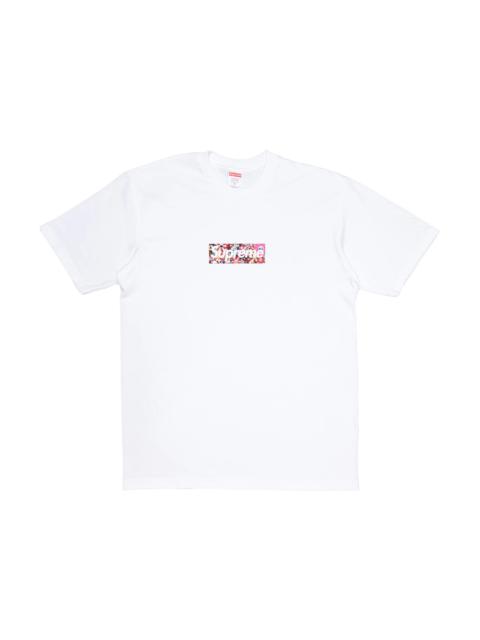 Supreme Takashi Murakami COVID-19 Relief Box Logo Tee White