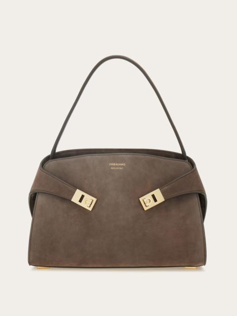 Hug soft bicolor shoulder bag (M)