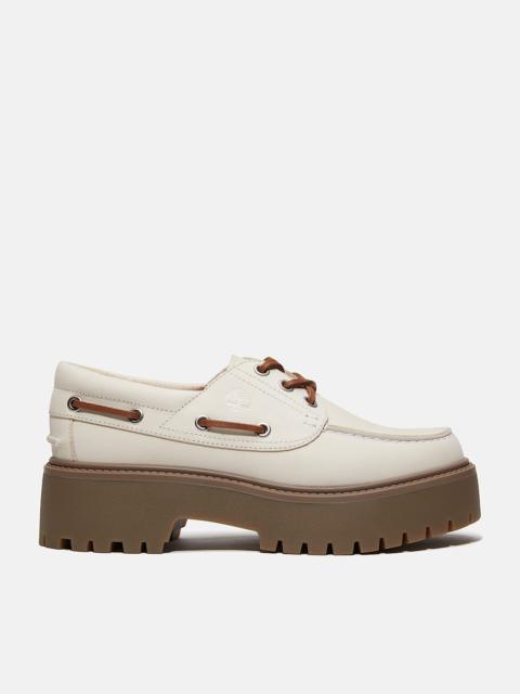 Women's Stone Street Platform Boat Shoe