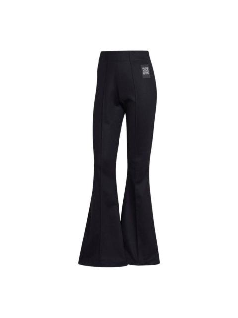(WMNS) adidas x Karlie Kloss Flared Pants 'Black' HB1451