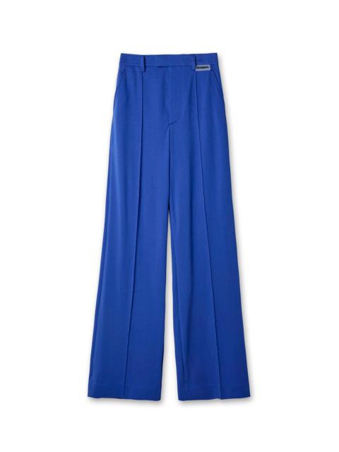 Womens Wide Leg Jersey Tailored Pant