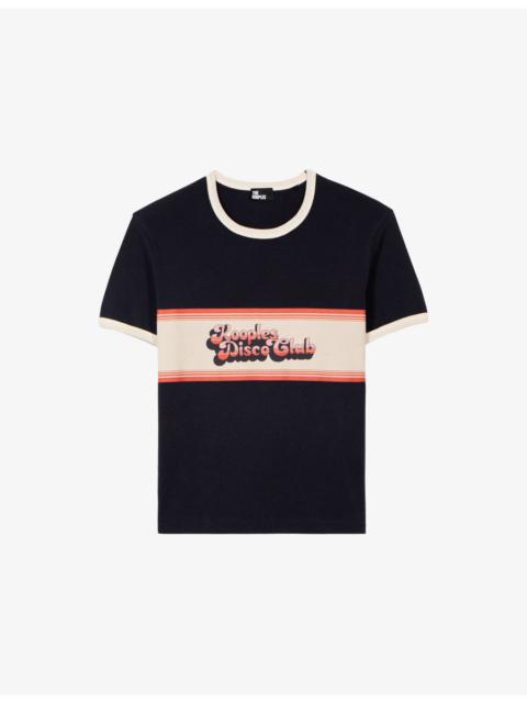 Disco Club Slim-Fit Cotton-Jersey T-Shirt