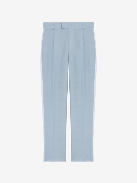 Wool Mohair Tuxedo Trousers