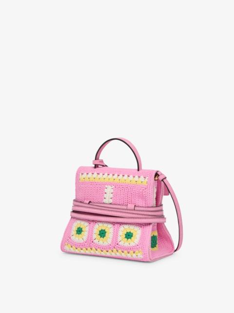 MOSCHINO TIE ME SMALL HANDBAG