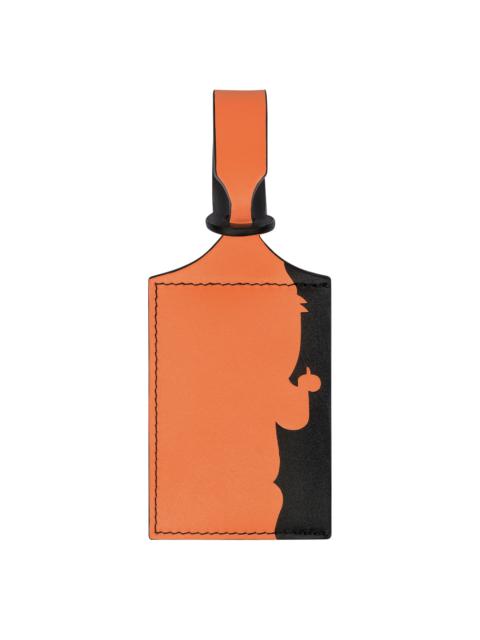 LGP Travel Luggage tag Orange - Leather