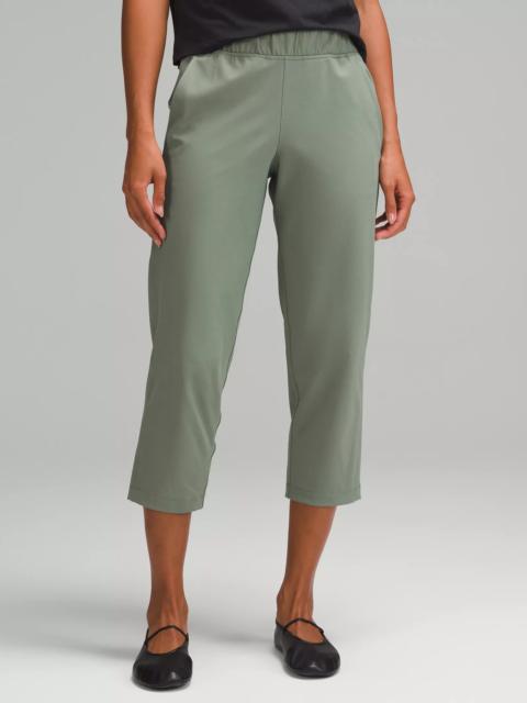 Luxtreme Slim-Fit Pull-On Mid-Rise Cropped Pant