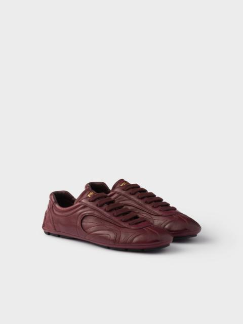 Montecarlo Re-Edition 2005 antiqued nappa leather sneakers