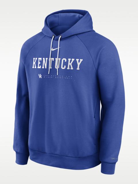 Kentucky Courtside Basketball Practice Men's Nike Dri-FIT Pullover Hoodie