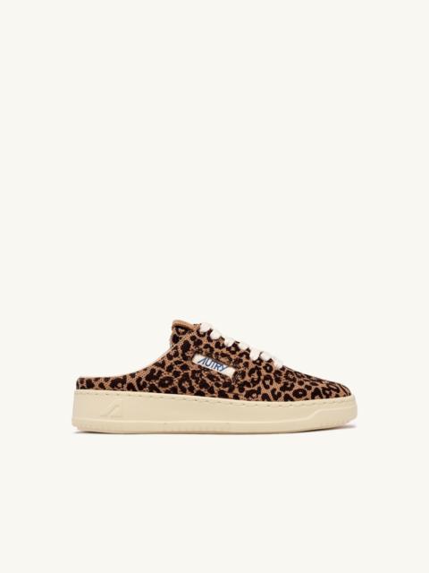 EASEKNIT MULE SNEAKERS LEOPARD