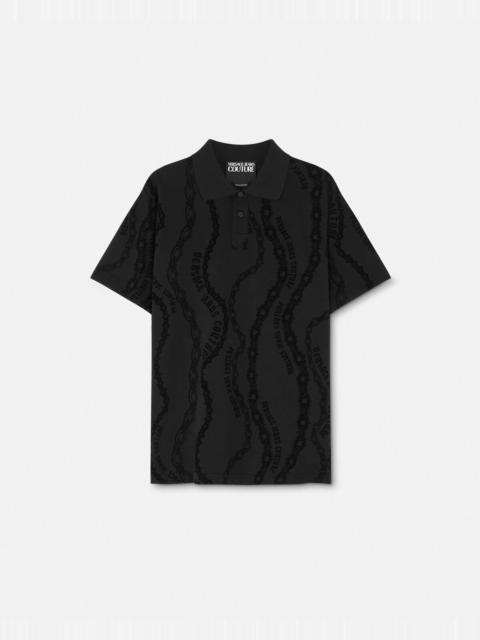 Chain Couture Regular-Fit Polo Shirt