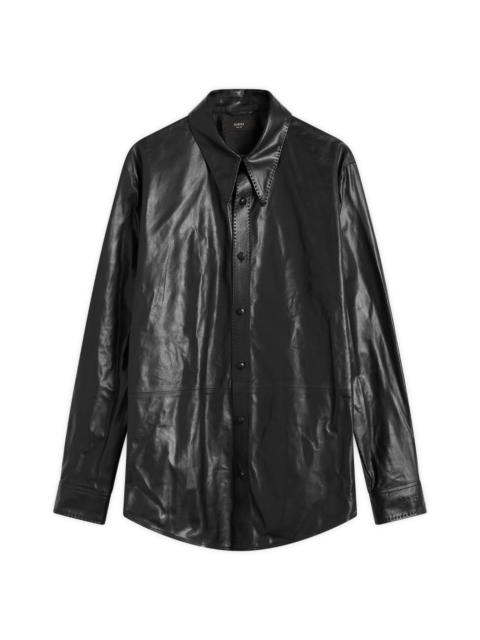 AMIRI Lightweight Leather Overshirt