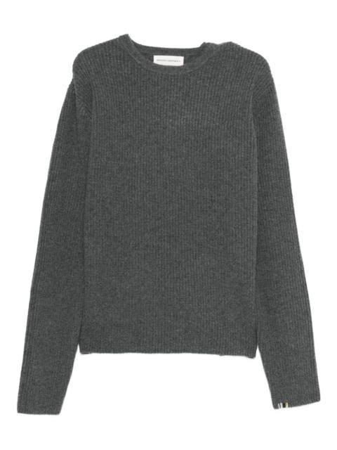 N°356 You ribbed cashmere sweater