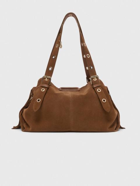 Suede Miss M XL bag