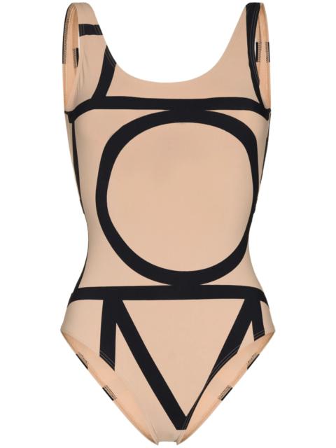 Toteme Printed Swimsuit