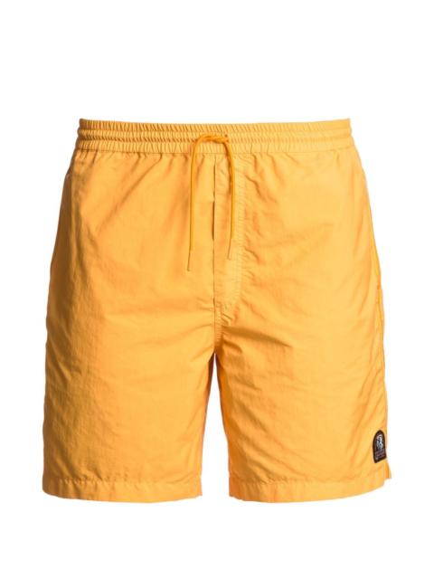 logo-patch swim shorts