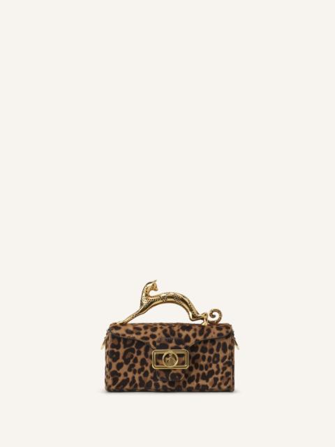 NANO PENCIL CAT BAG IN LEOPARD PRINT