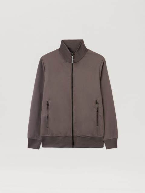 Back Curved Logo Track Jacket