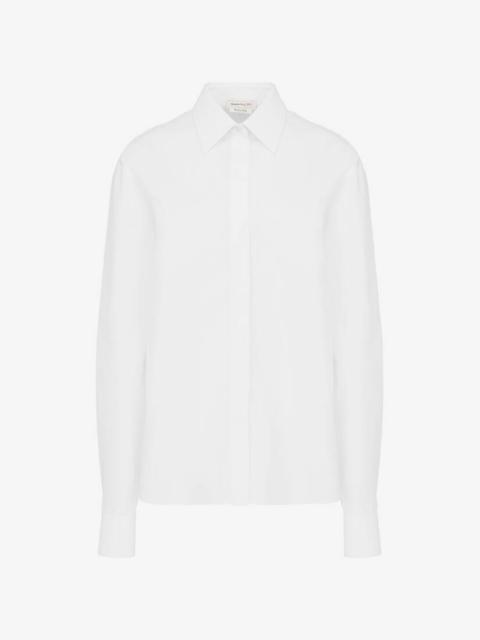 Women's Classic Shirt in Optical White