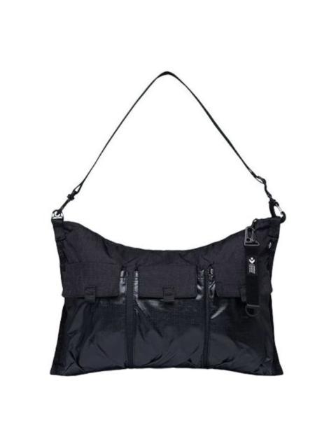 Converse Casual Single Shoulder Crossbody Bag 'Black' 10019867-001