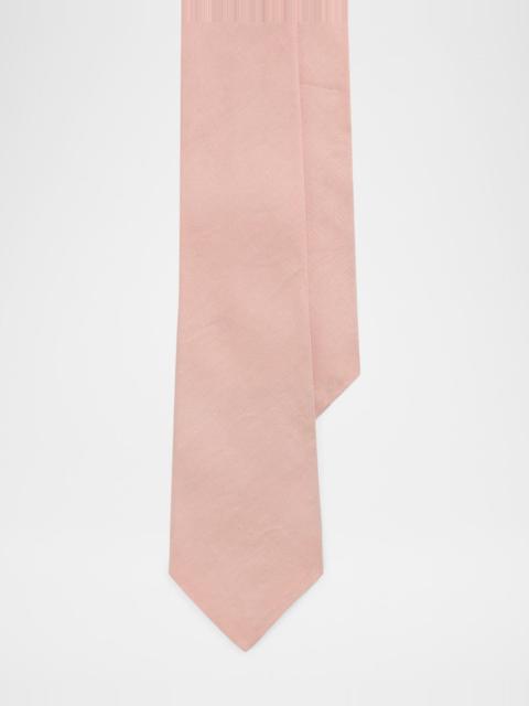 Men's Silk-Linen Textured Tie