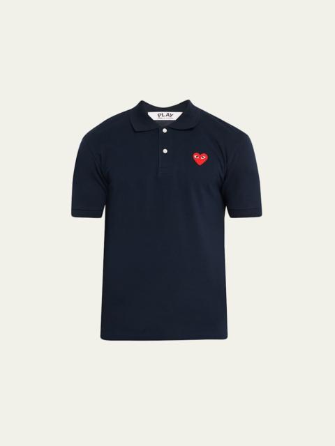 Men's Polo Shirt with Heart