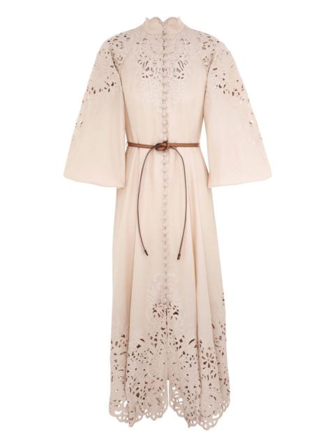WYLIE EMBROIDERED BILLOW DRESS