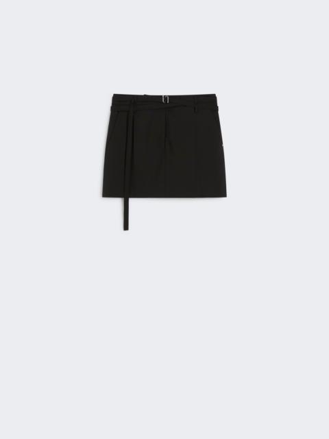 FIFY Belted mini skirt