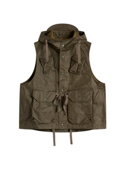 Engineered Garments Waxed Cotton Field Vest