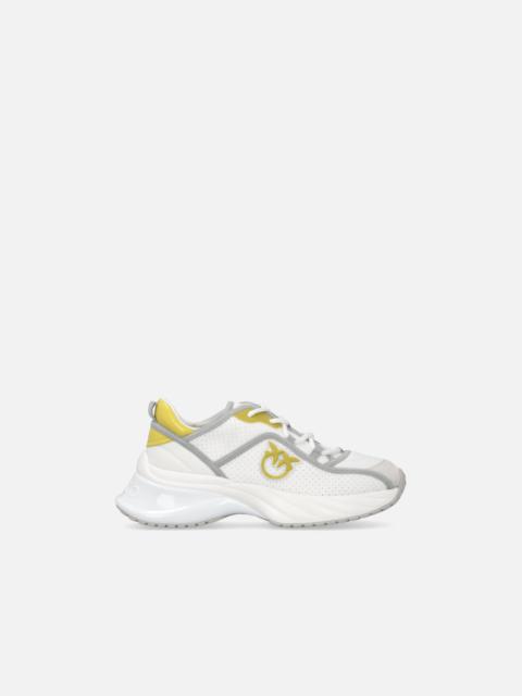 ARIEL PERFORATED SNEAKERS WITH BIRD LOGO