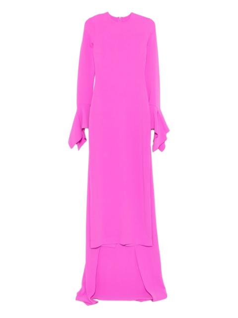 Blake bell-sleeve maxi dress