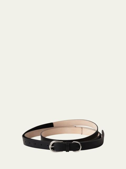 Despina Calfskin Leather Belt