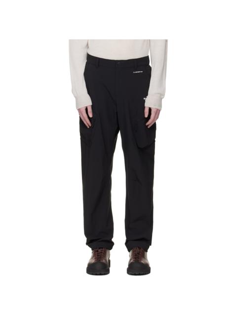 Black Packable Loose Cargo Pants