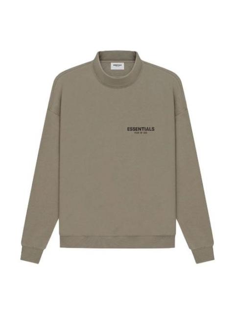 Fear of God Essentials SS21 Pull-Over Mockneck Taupe FOG-SS21-553