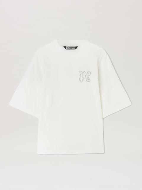 Embroidered Monogram T-Shirt