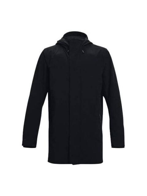 Under Armour Rush Shell Long Jacket 'Black' 1364904-001
