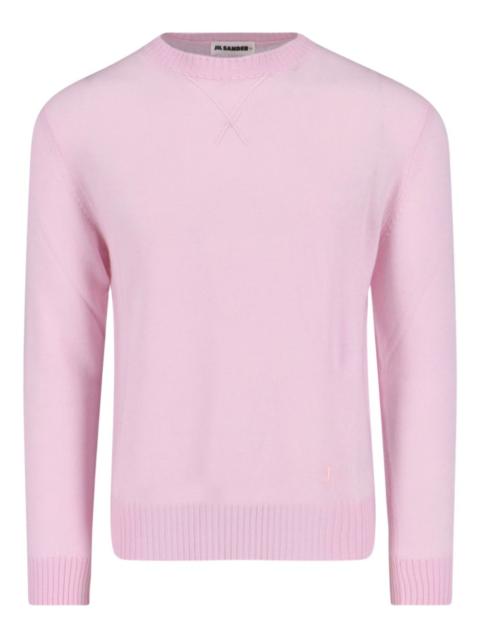 logo-embroidered crew-neck sweater