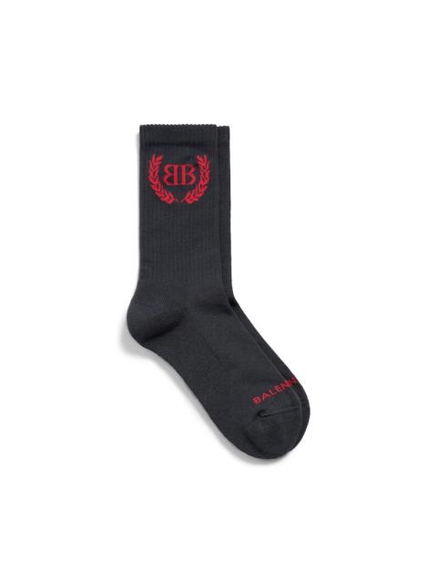 Women's Laurel Classic Socks in Faded Black
