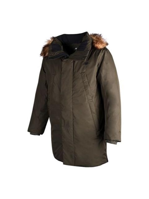 New Balance Casual Mid-Length Down Jacket 'Military Green' NP848011-KH