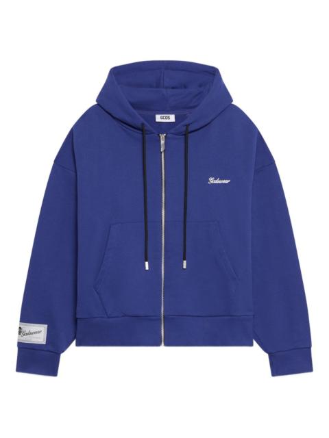 zip-up hoodie
