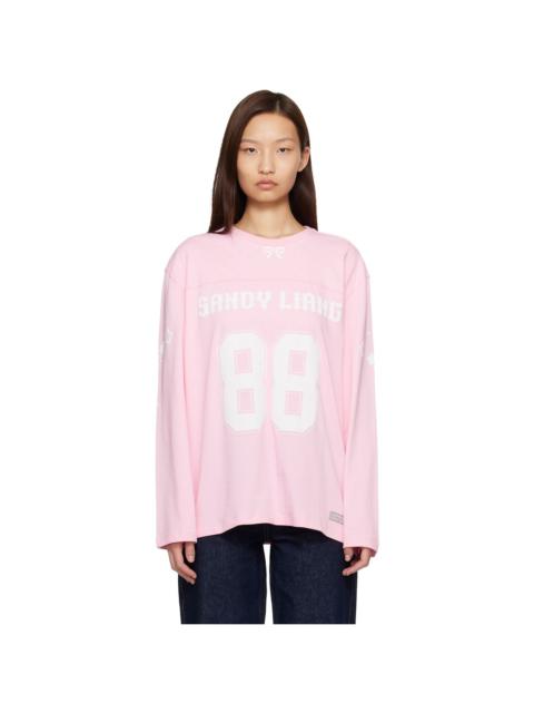 Pink Princeton Long Sleeve T-shirt