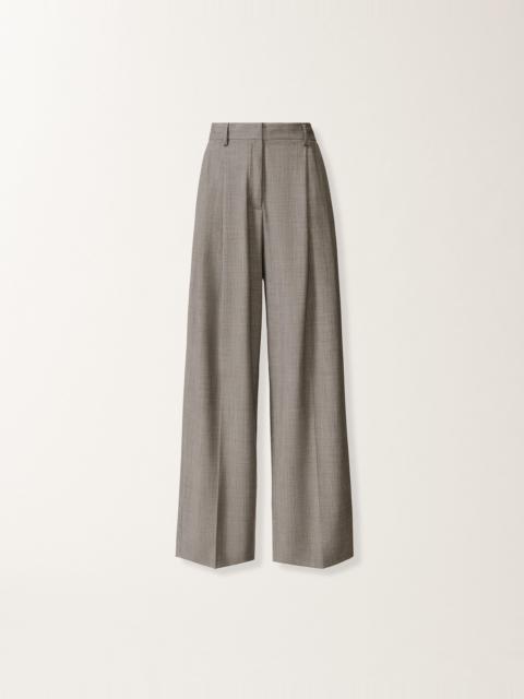 Pants in lightweight stretch wool