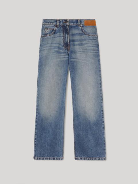 STAR FLARE DENIM PANTS