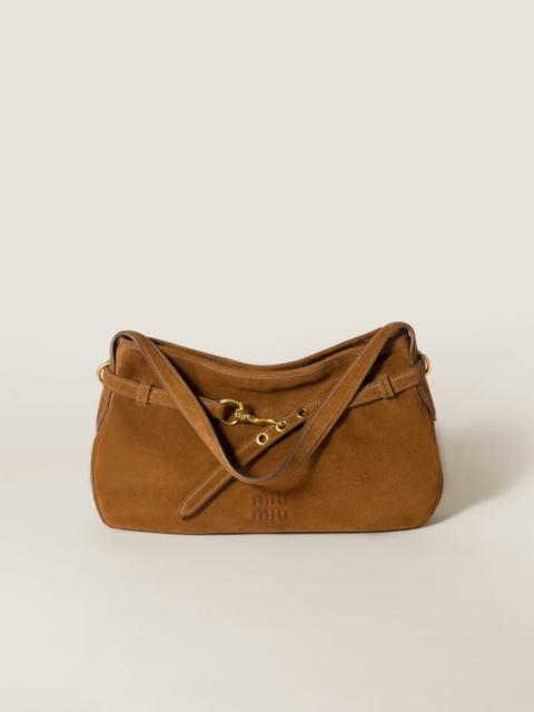 Aventure suede bag
