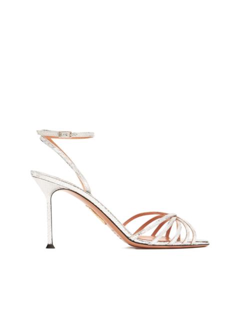 85mm leather sandals